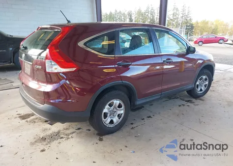 2013 Honda Cr-V Lx z USA, uszkodzony, nr VIN 5J6RM4H35DL032006